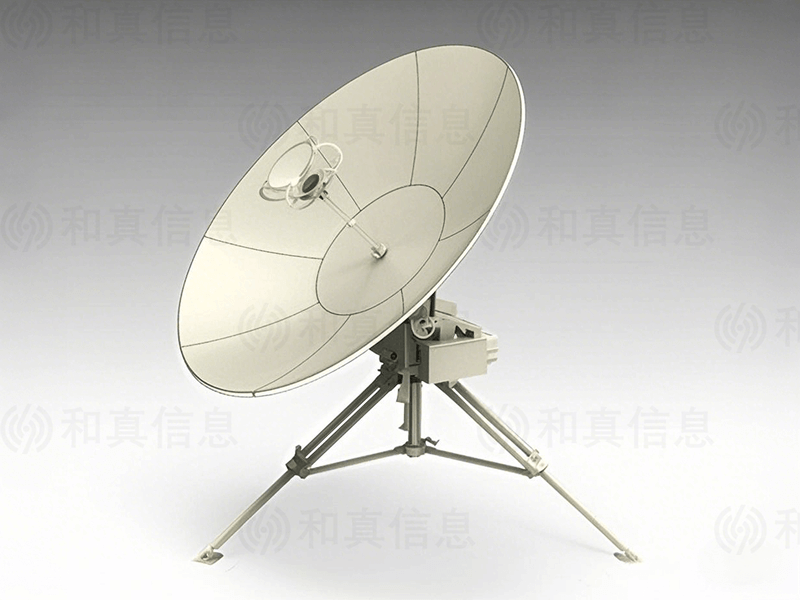 1.8m automatic transportable satellite communication antenna