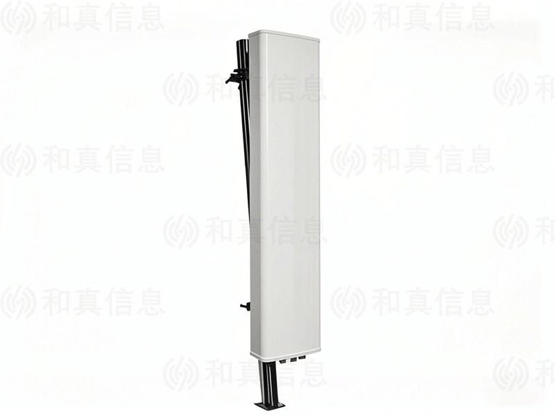 Base station electrically adjustable dual-polarized plate antenna
