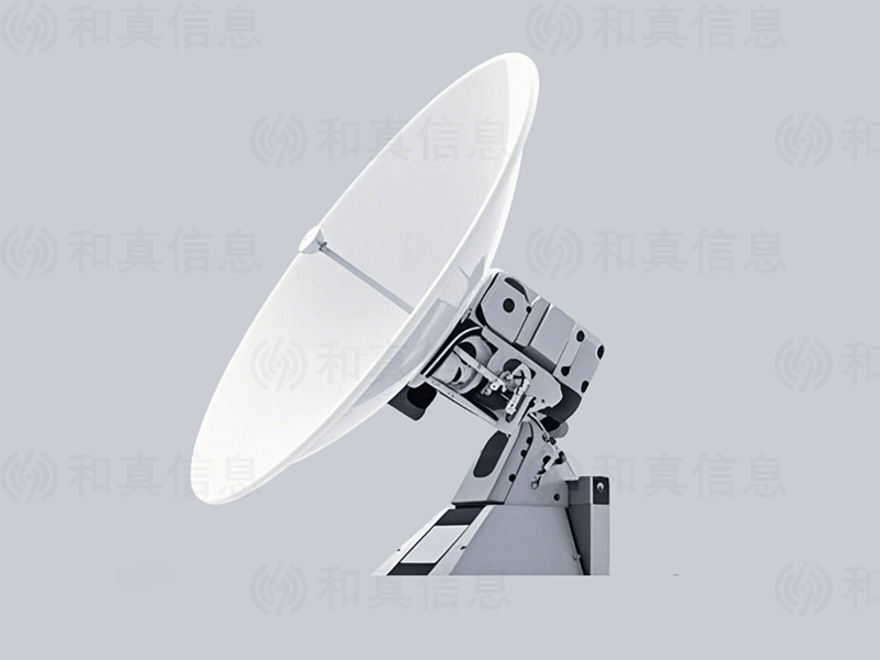 Shipborne satellite communication antenna
