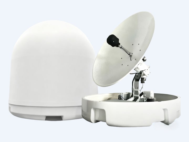 0.8m Ku-band VSAT Maritime Communication Terminal