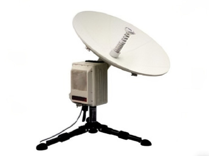 Ku-band satellite communication portable antenna